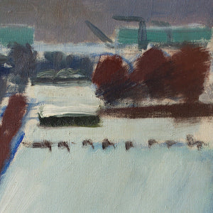 Sigvard Holmquist, Winter Landscape At Mariedalsvägen