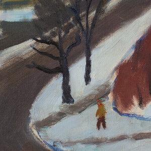 Sigvard Holmquist, Winter Landscape At Mariedalsvägen