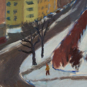 Sigvard Holmquist, Winter Landscape At Mariedalsvägen