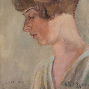 Birgit Hygrell, Art Deco Portrait Of A Woman