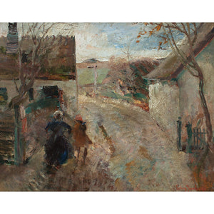 Carl Gustav Ludwig Jacobsen, Village Landscape In Autumn