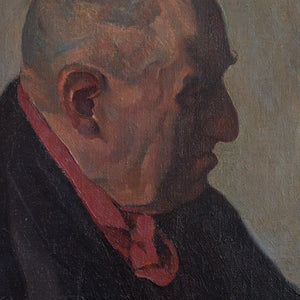 Reserved - German School Portrait Of An Older Gentleman