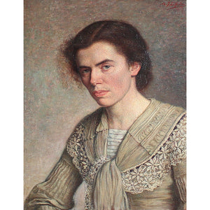 Maurice Jean Lefebvre, Portrait Of A Lady