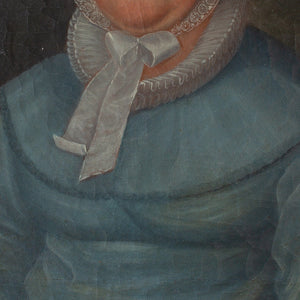 19th Century German School, Portrait Of A Lady With A Bonnet