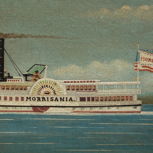 After James Bard, The Paddle Steamer ‘Morrisania’