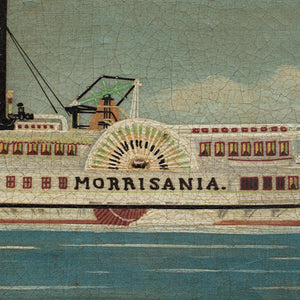 After James Bard, The Paddle Steamer ‘Morrisania’