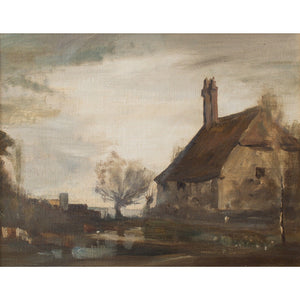 Philip Hugh Padwick, Autumnal Landscape With Cottage