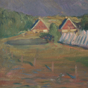 Julius Paulsen, View Of A Summer Camp At Tibirke