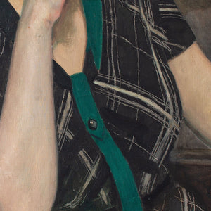 Bart Peizel, Portrait Of A Seated Lady
