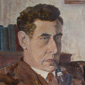 Portrait Of A Man With A Pipe