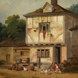 Micheal ‘Angelo’ Rooker, Rural Scene With Boy & Dog
