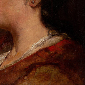 Jules Rullens, Portrait Of The Painter's Mistress