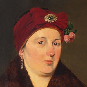 Helene Russo, Portrait Of A Lady In Furs