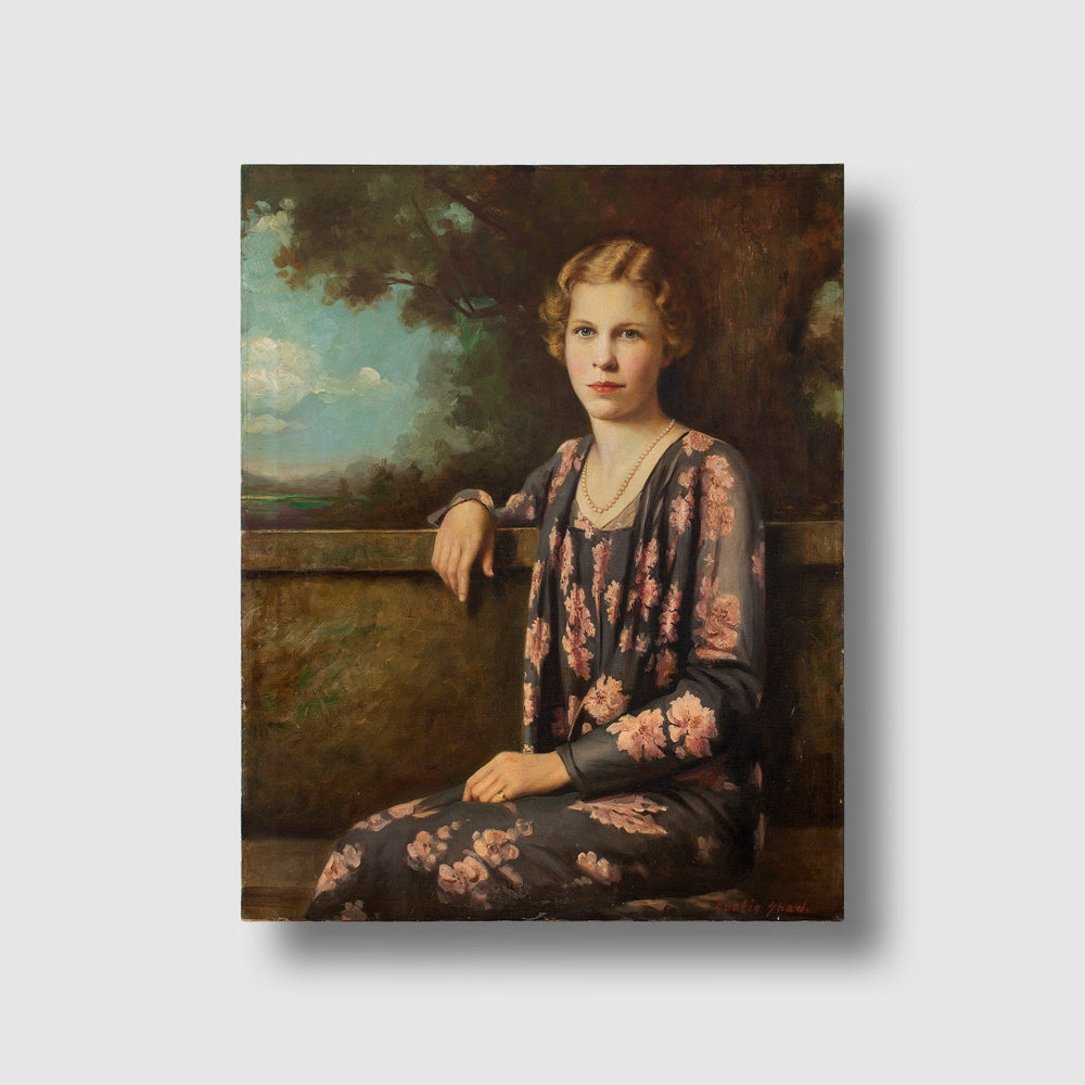 Austin Shaw, Portrait Of A Young Lady