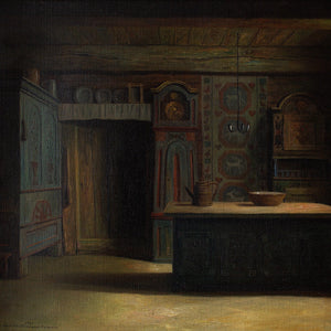 Christian Tilemann-Petersen, Kitchen Interior Scene