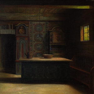 Christian Tilemann-Petersen, Kitchen Interior Scene